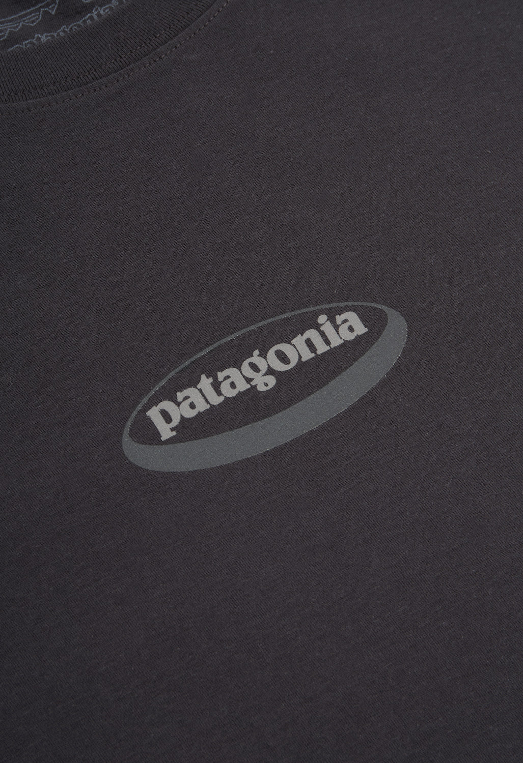 Patagonia Men's '95 Oval Logo T-Shirt - Ink Black