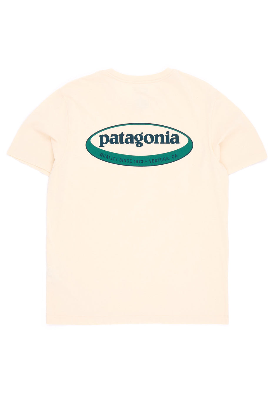 Patagonia Men's '95 Oval Logo T-Shirt - Undyed Natural