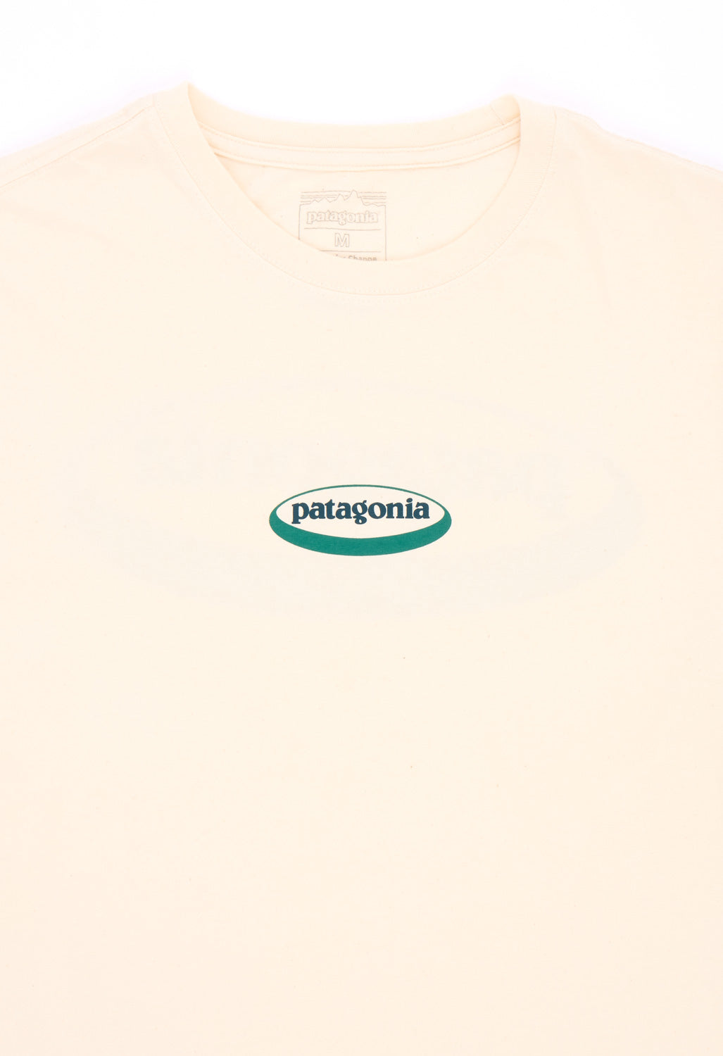 Patagonia Men's '95 Oval Logo T-Shirt - Undyed Natural