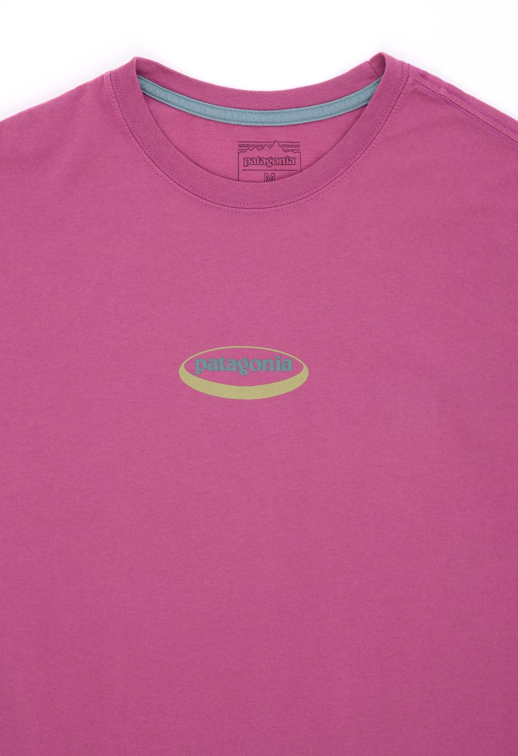 Patagonia Men's '95 Oval Logo T-Shirt - Faded Magenta