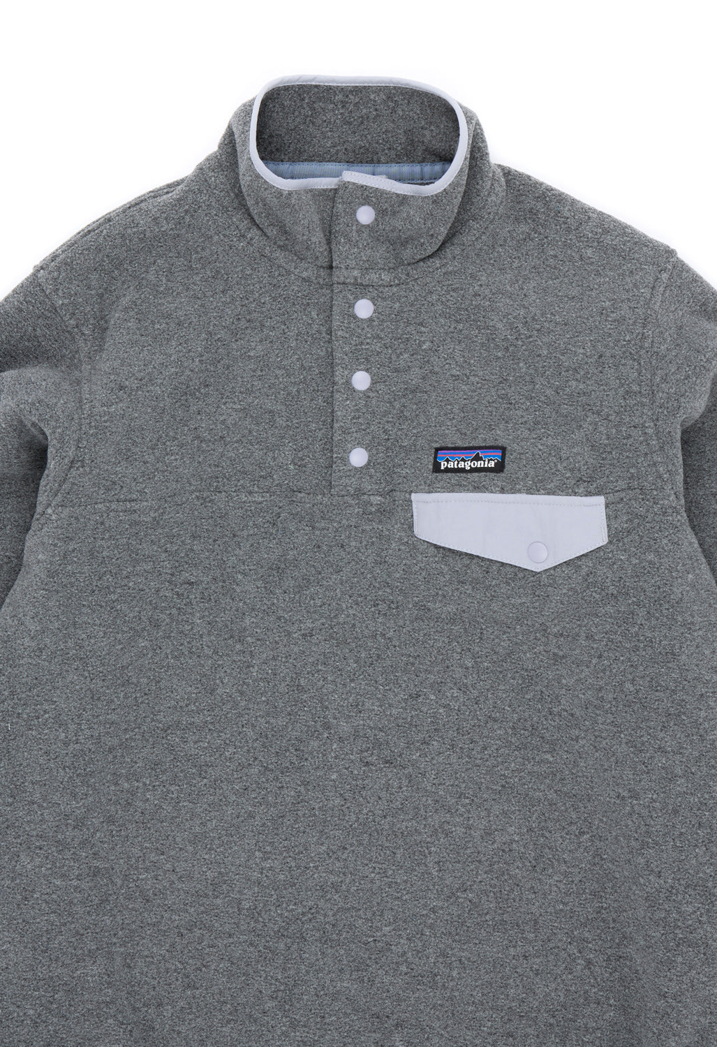 Patagonia Women's Lightweight Synchilla Snap-T Pullove - Nickel / Permafrost Purple