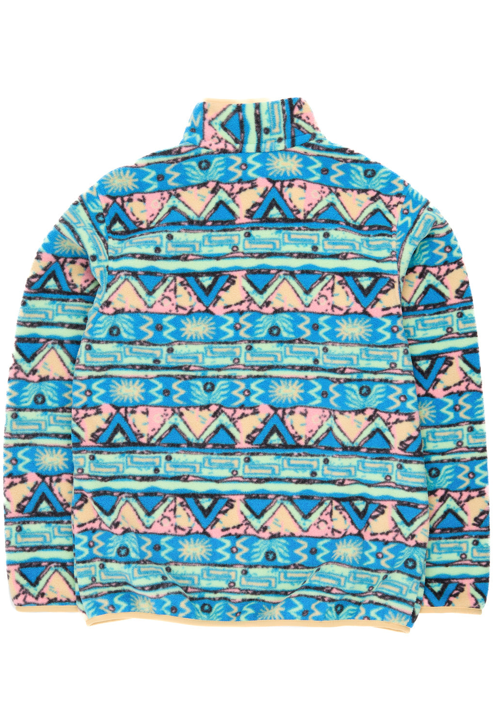 Patagonia Women's Lightweight Synchilla Snap-T Pullover - High Hopes Geo: Salamander Green