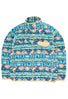 Patagonia Women's Lightweight Synchilla Snap-T Pullover - High Hopes Geo: Salamander Green