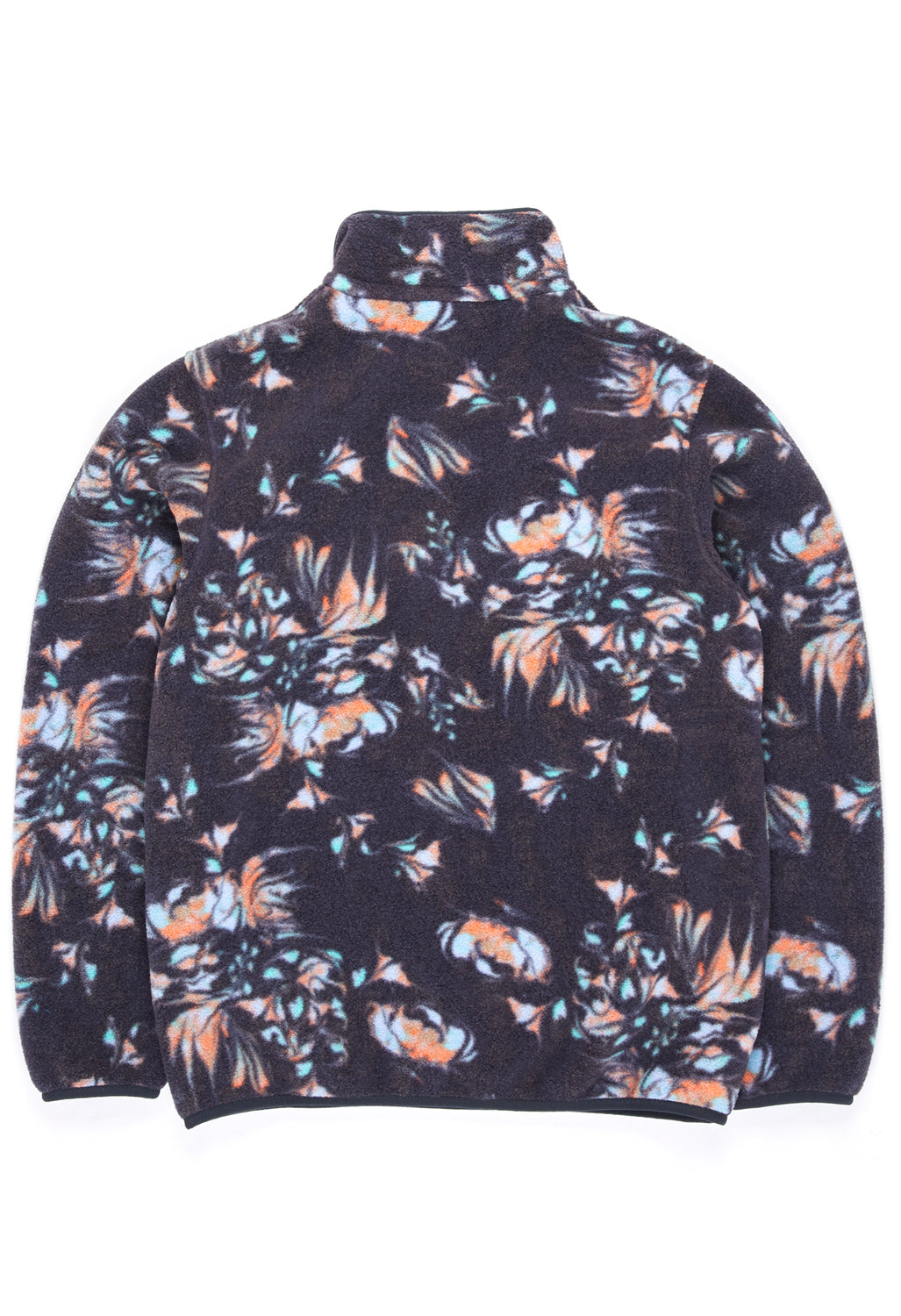 Patagonia Women's Lightweight Synchilla Snap-T Pullover - Swirl Floral: Pitch Blue