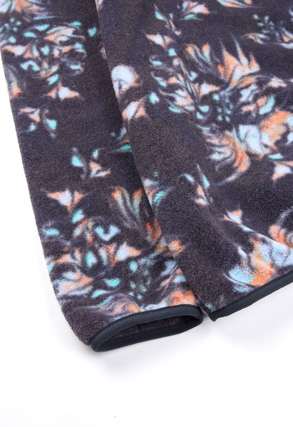 Patagonia Women's Lightweight Synchilla Snap-T Pullover - Swirl Floral: Pitch Blue