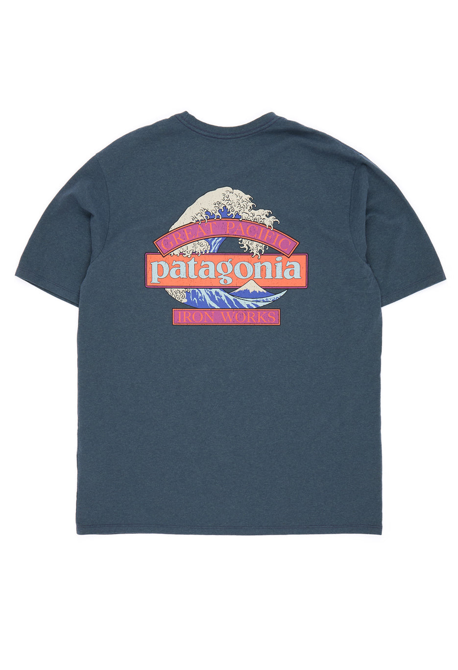 Patagonia Men's Great Waves Responsibili-Tee - Summit Blue