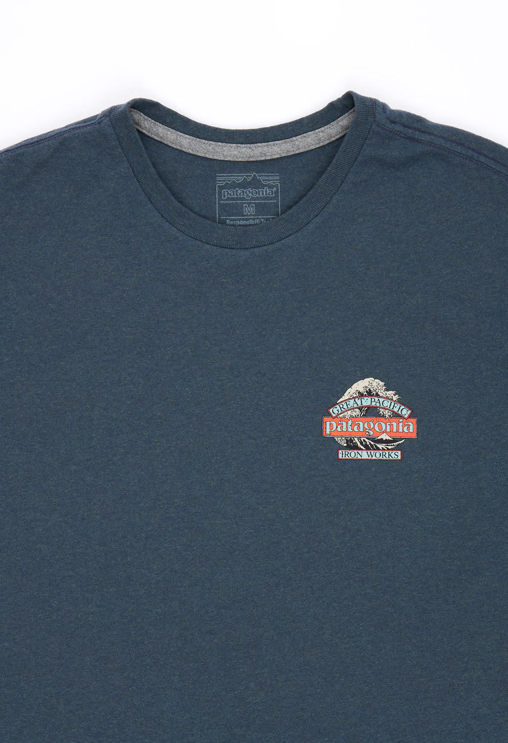 Patagonia Men's Great Waves Responsibili-Tee - Summit Blue