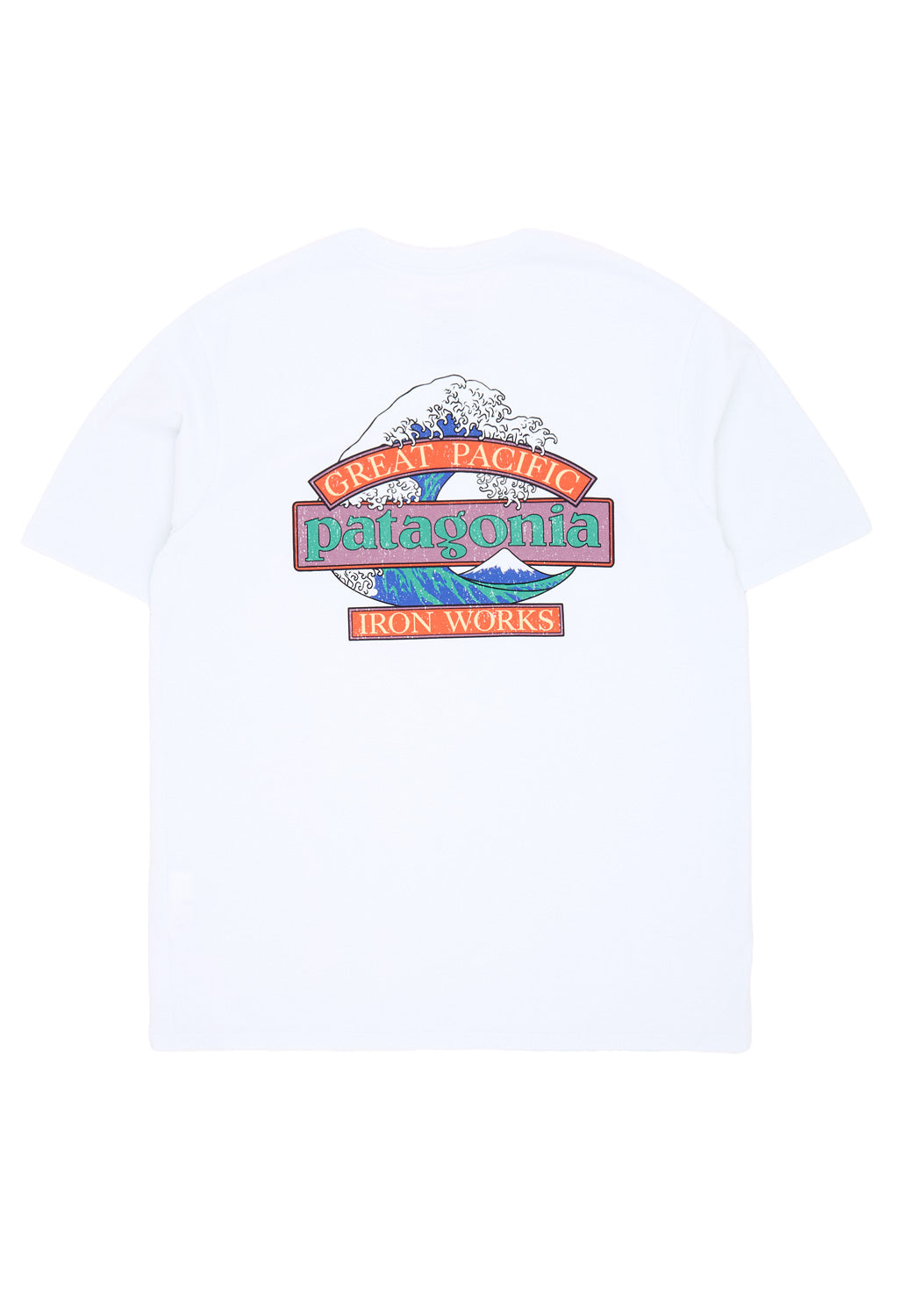 Patagonia Men's Great Waves Responsibili-Tee - Fiber White