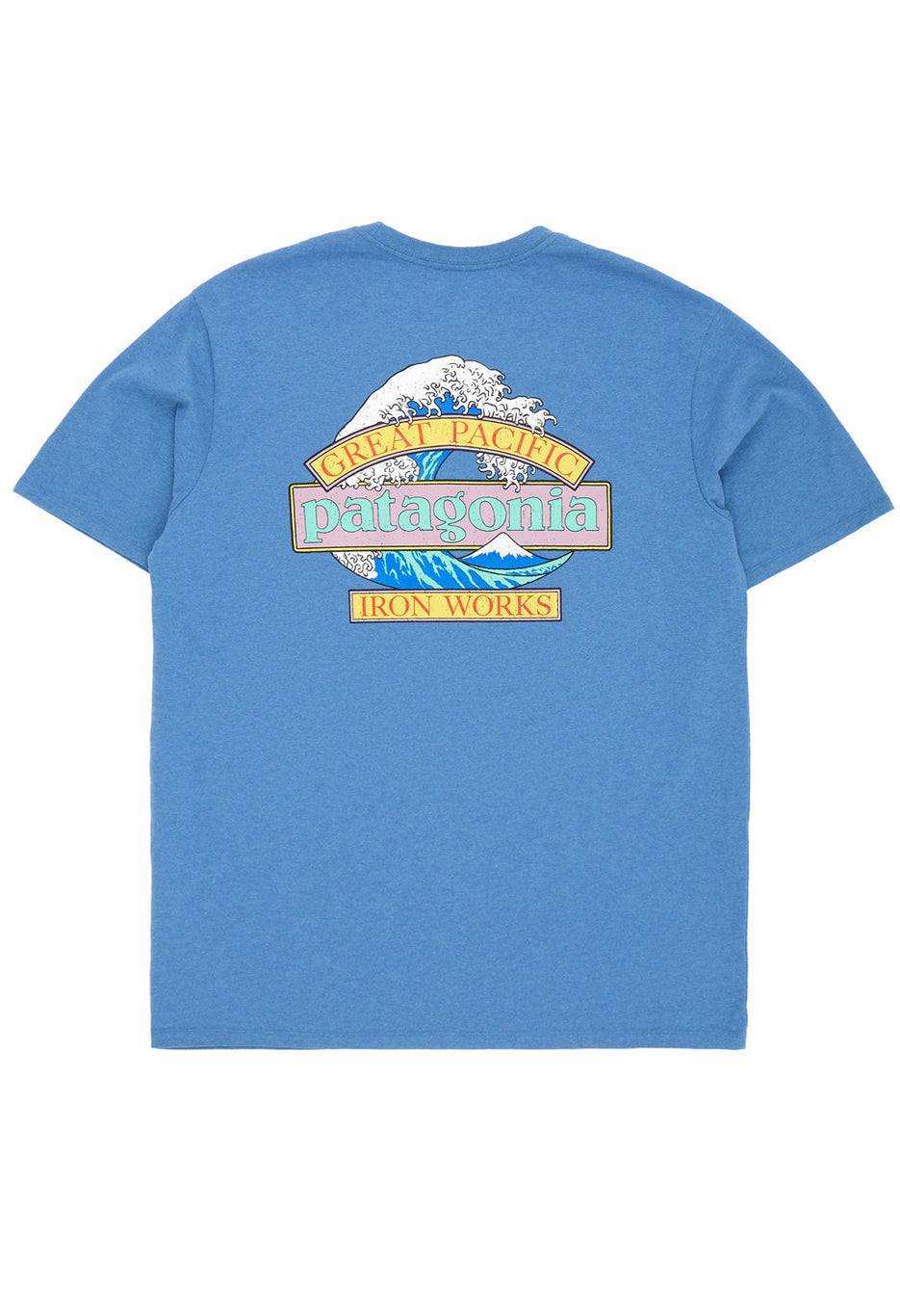 Patagonia Men's Great Waves Responsibili-Tee - Shore Blue