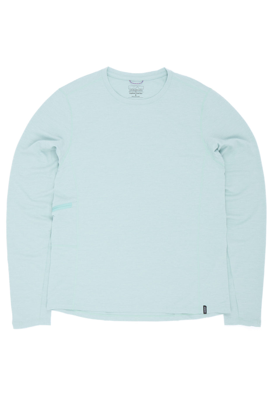 Patagonia Women's Capilene Cool Long Sleeve Sun Shirt - Thermal Blue / Thin Ice X-Dye