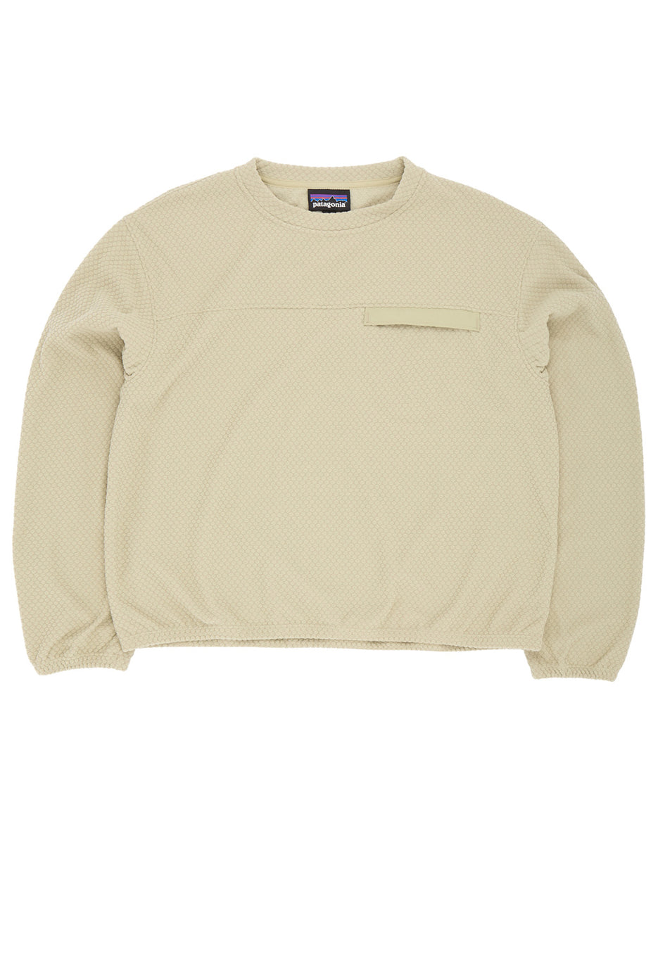 Patagonia Women's Textured Fleece Crewneck - Weathered Stone