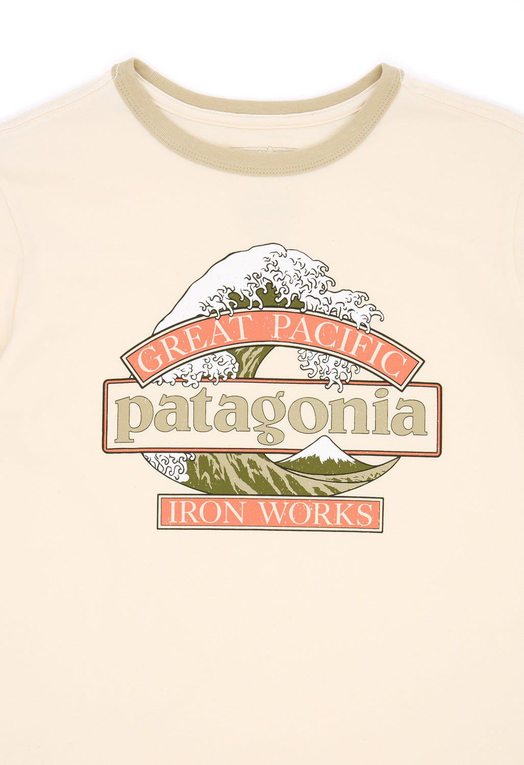 Patagonia Women's Great Waves Ringer Tee - Undyed Natural
