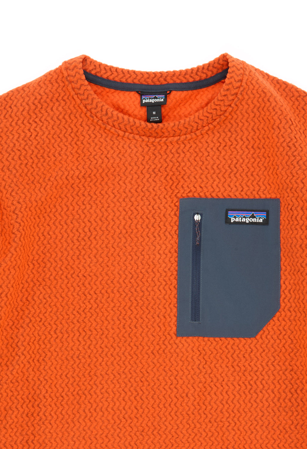 Patagonia Men's R1 Air Crew - Pollinator Orange