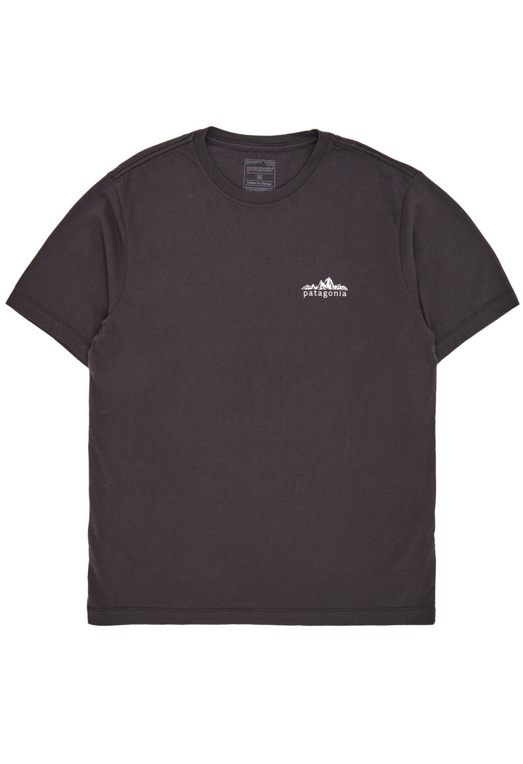 Patagonia Men's Fitz Roy Foothills Ringer Tee - Ink Black