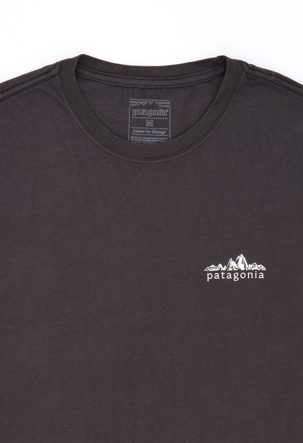 Patagonia Men's Fitz Roy Foothills Ringer Tee - Ink Black