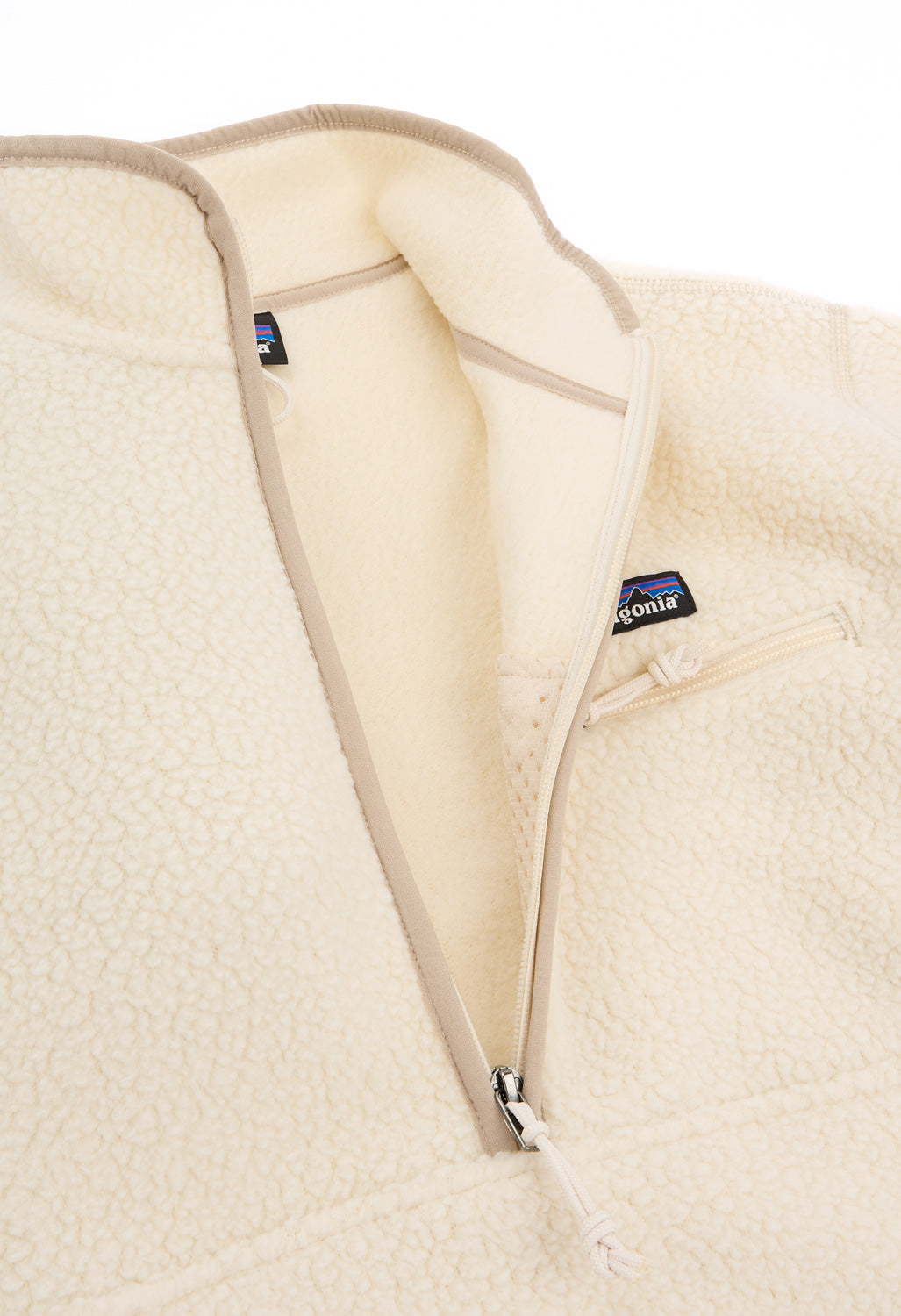 Patagonia Women's Retro Pile Marsupial Fleece - Natural
