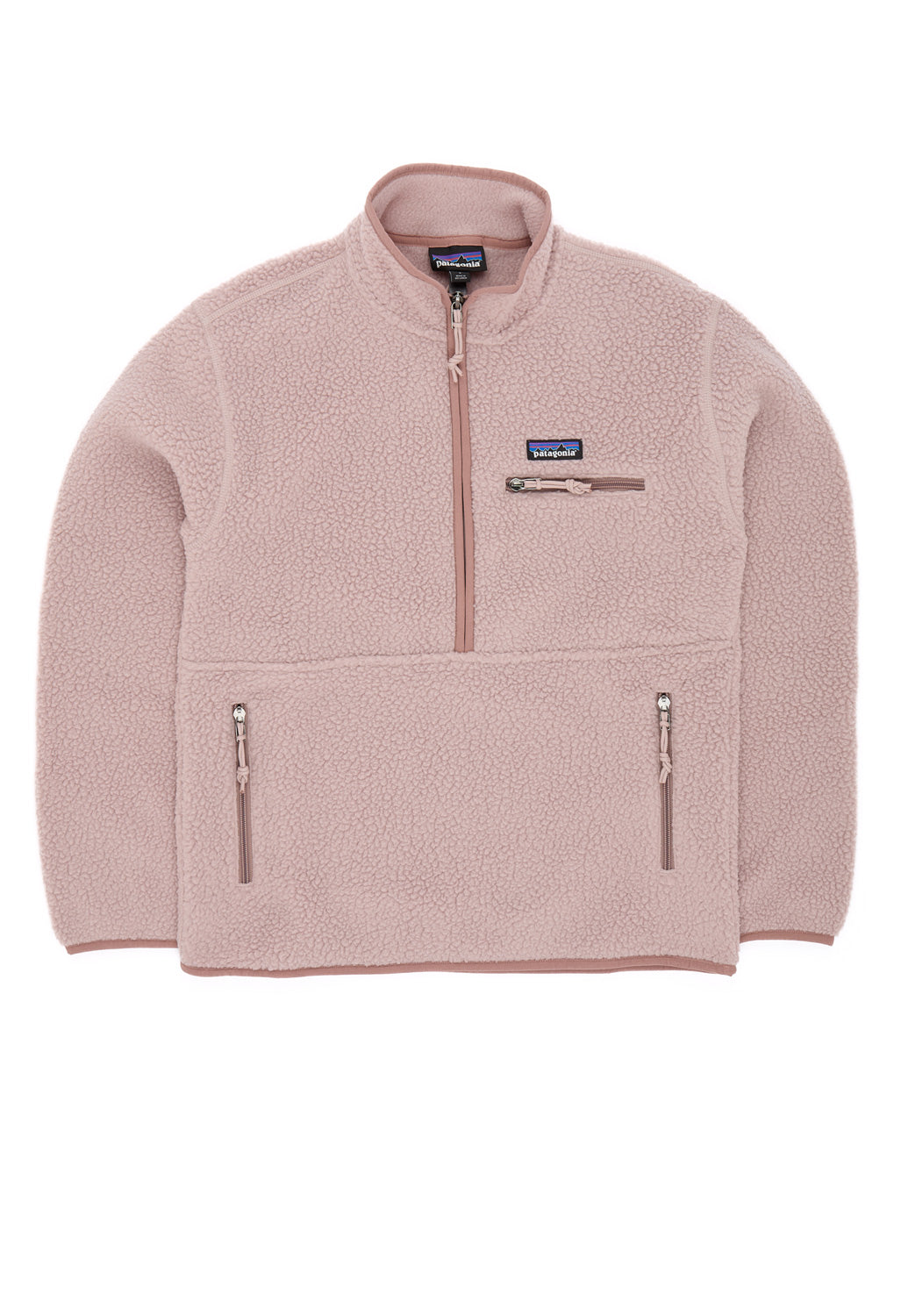 Patagonia Women's Retro Pile Marsupial Fleece - Stingray Mauve