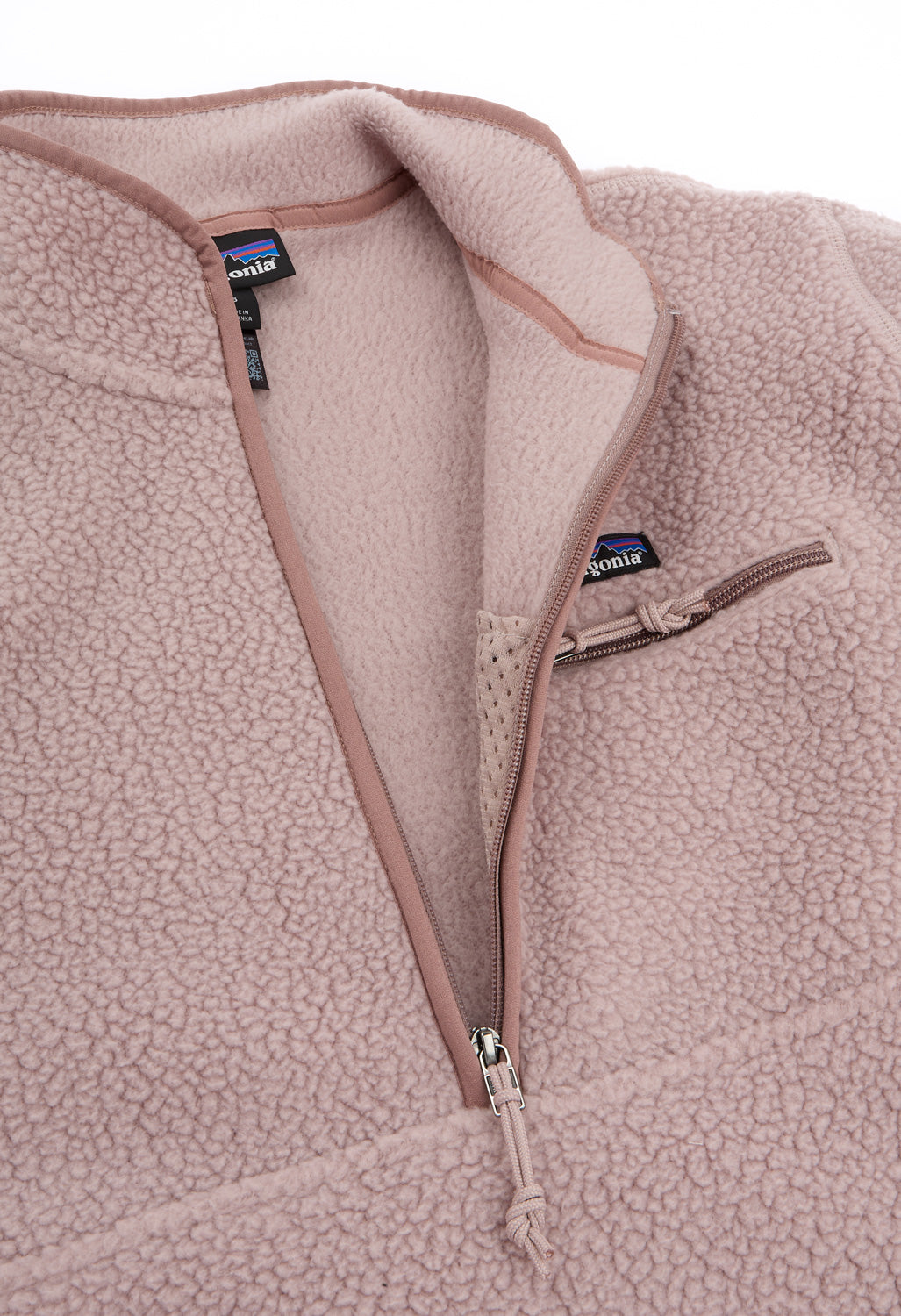 Patagonia Women's Retro Pile Marsupial Fleece - Stingray Mauve