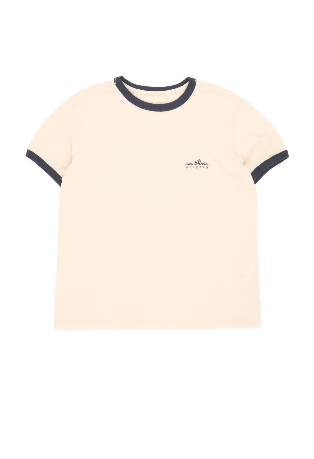 Patagonia Women's Fitz Roy Foothills Ringer Tee - Undyed Natural