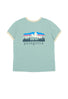 Patagonia Women's Fitz Roy Foothills Ringer Tee - Cover Green