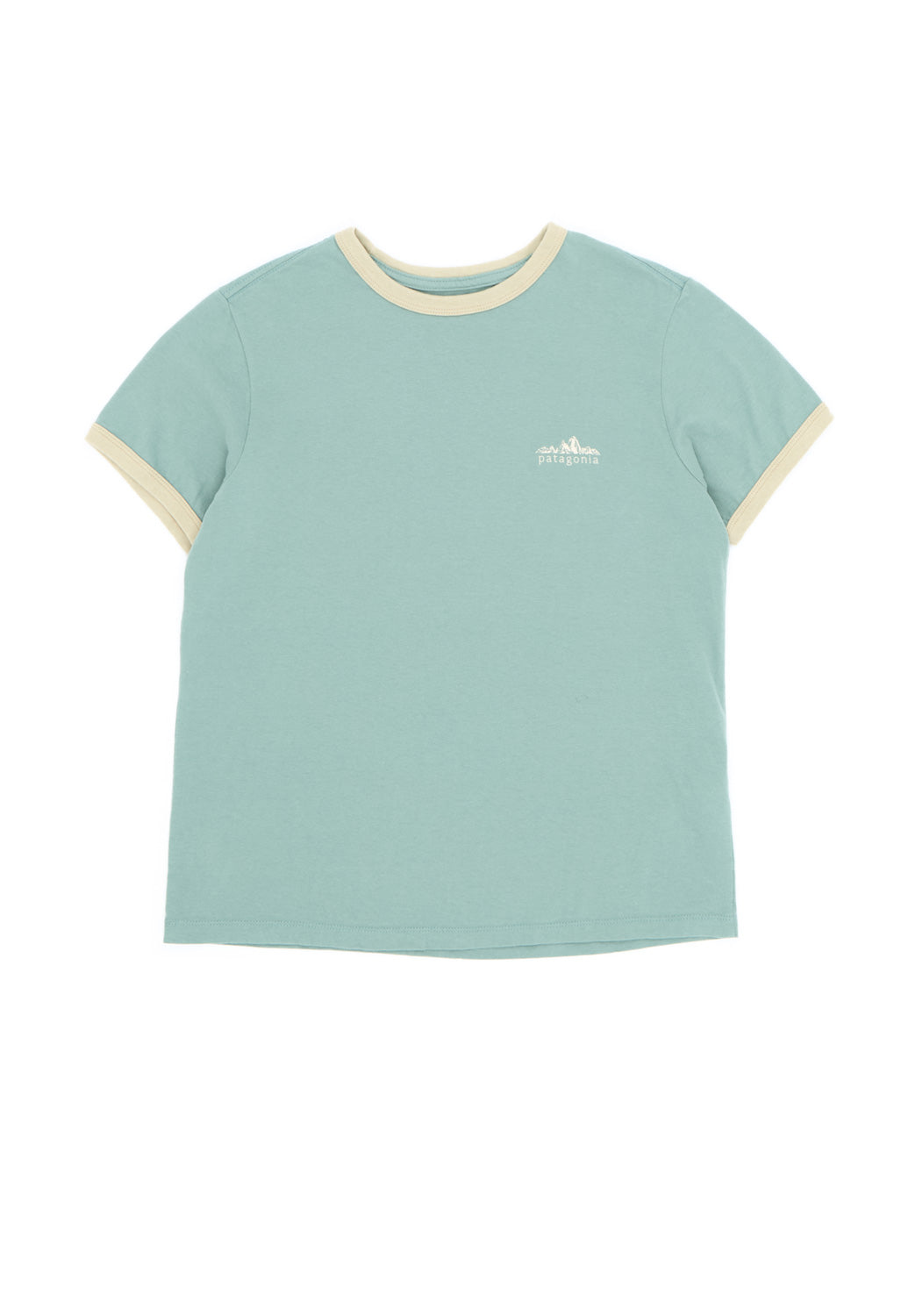 Patagonia Women's Fitz Roy Foothills Ringer Tee - Cover Green