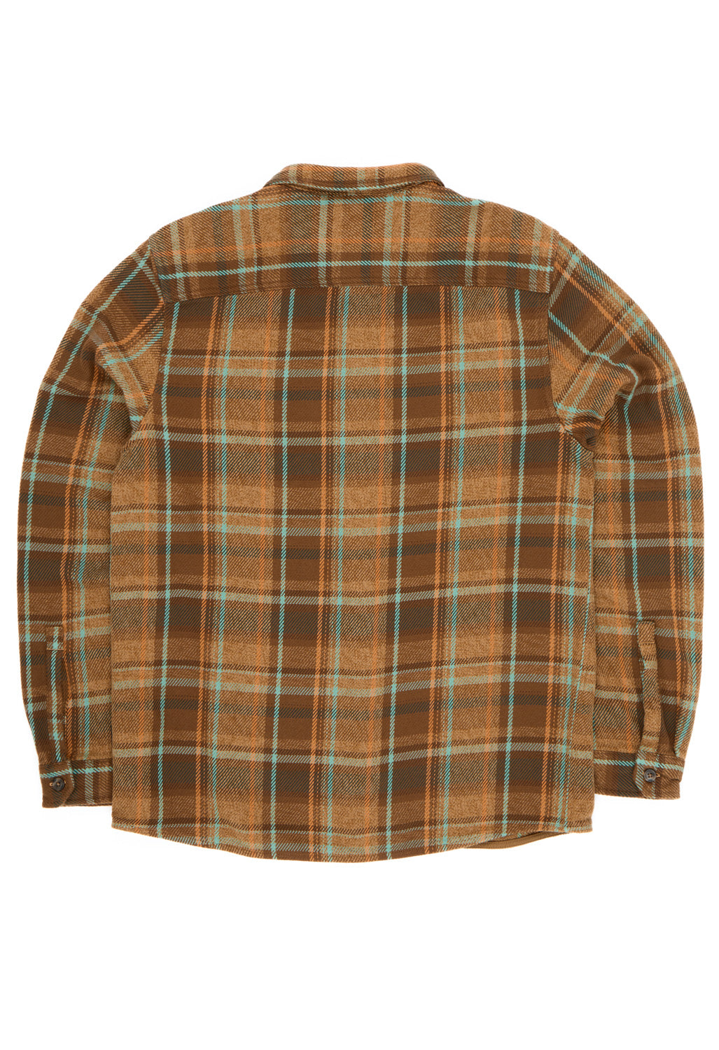 Patagonia Men's Fjord Loft Shirt - Avalanche / Berm Brown