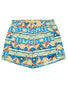 Patagonia Women's Baggies 5" Shorts - High Hopes Geo: Salamander Green