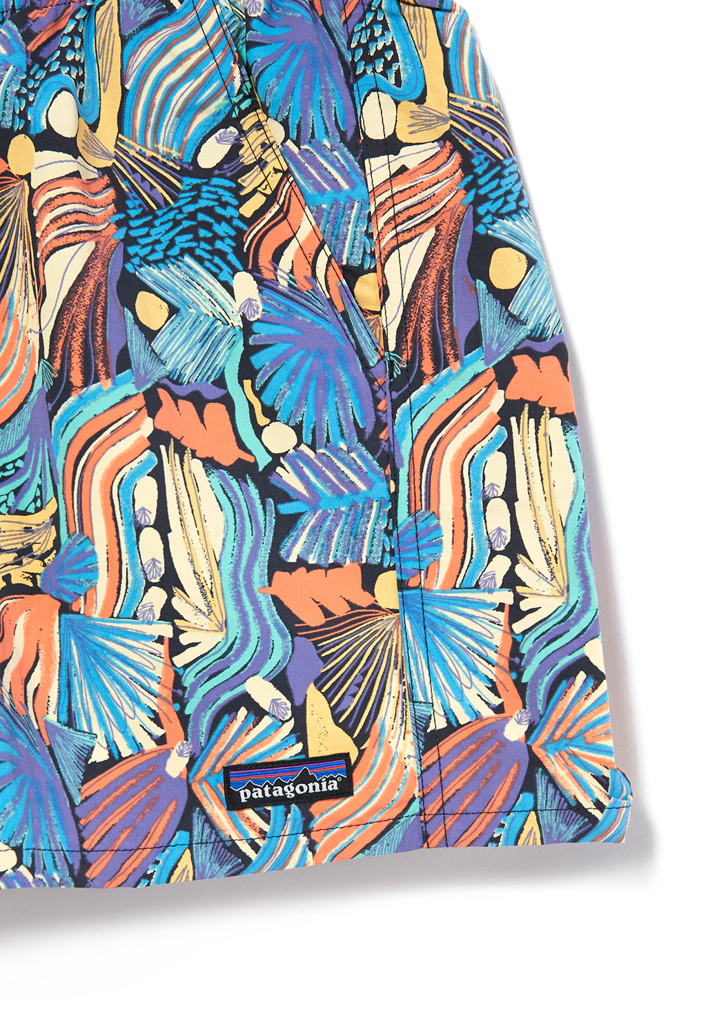 Patagonia Baggies Women's 5" Shorts - Joy/ Pitch Blue Print