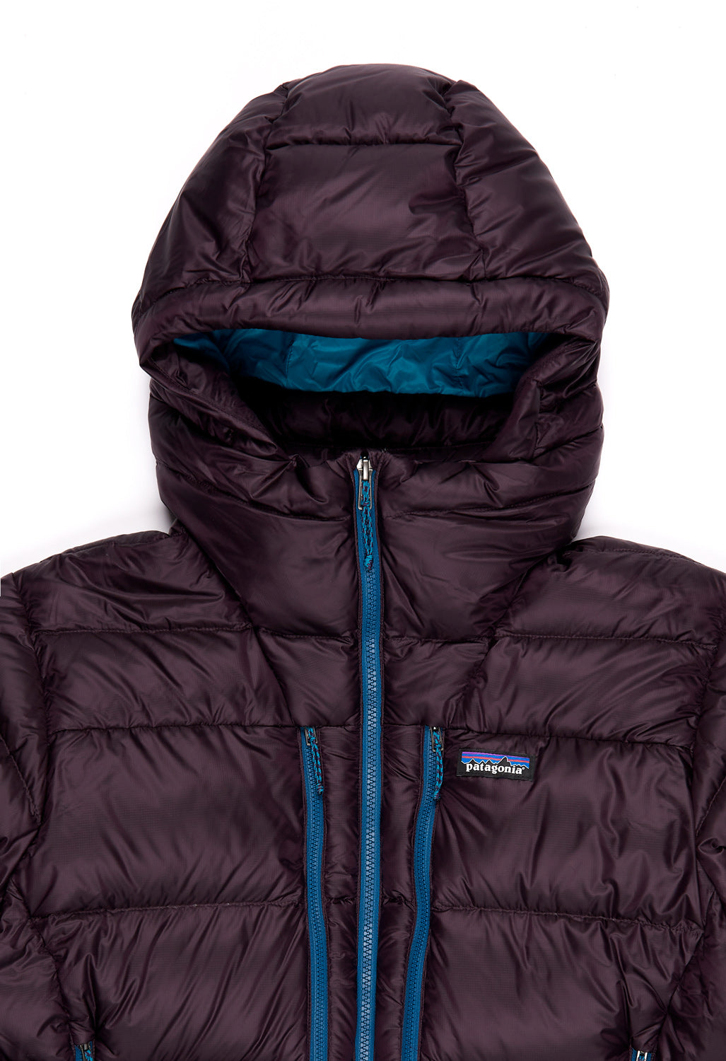Patagonia Fitz Roy Men's Down Hoodie - Obsidian Plum