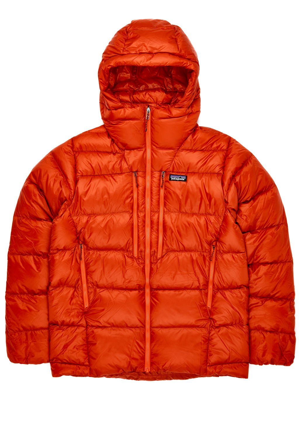 Patagonia Fitz Roy Men's Down Hoodie Hot Ember - Main Image