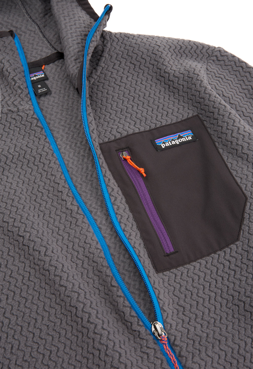 Patagonia Men's R1 Air Full-Zip Hoody - Forge Grey