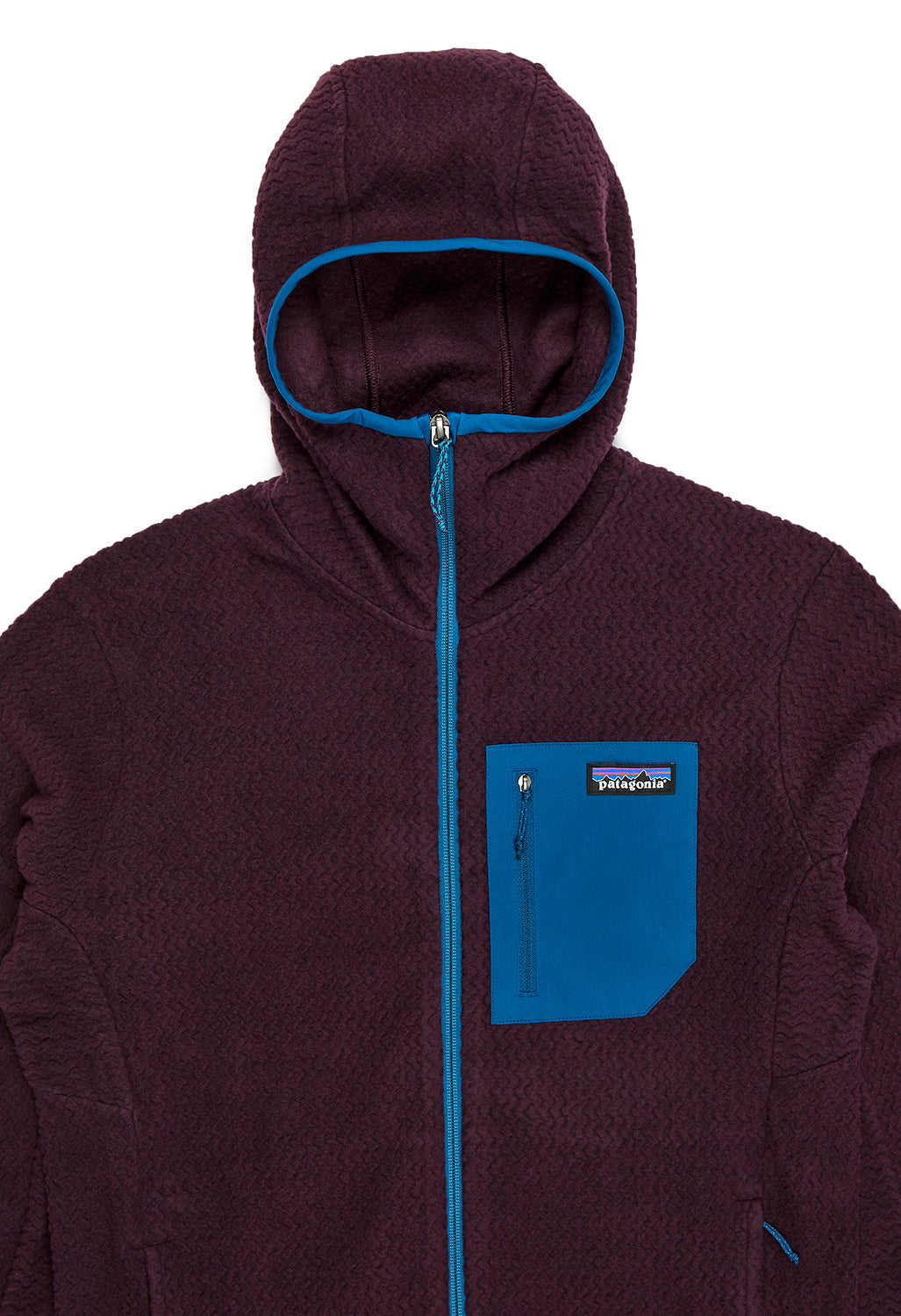 Patagonia Men's R1 Air Full-Zip Hoody - Obsidian Plum