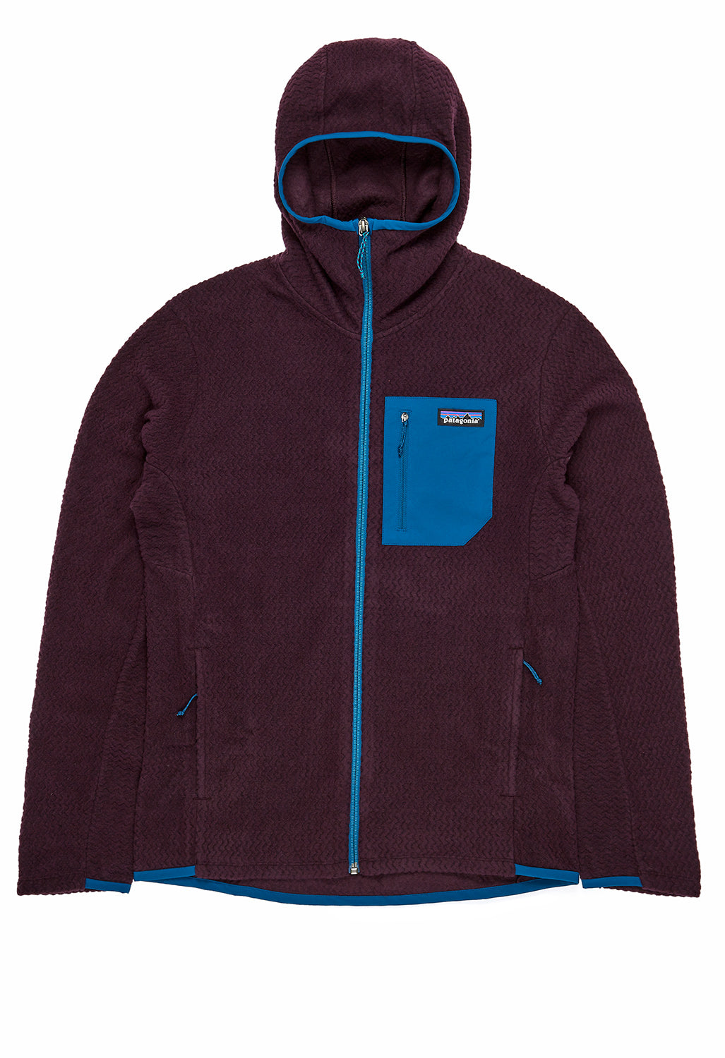 Patagonia Men's R1 Air Full-Zip Hoody Obsidian Plum – Outsiders