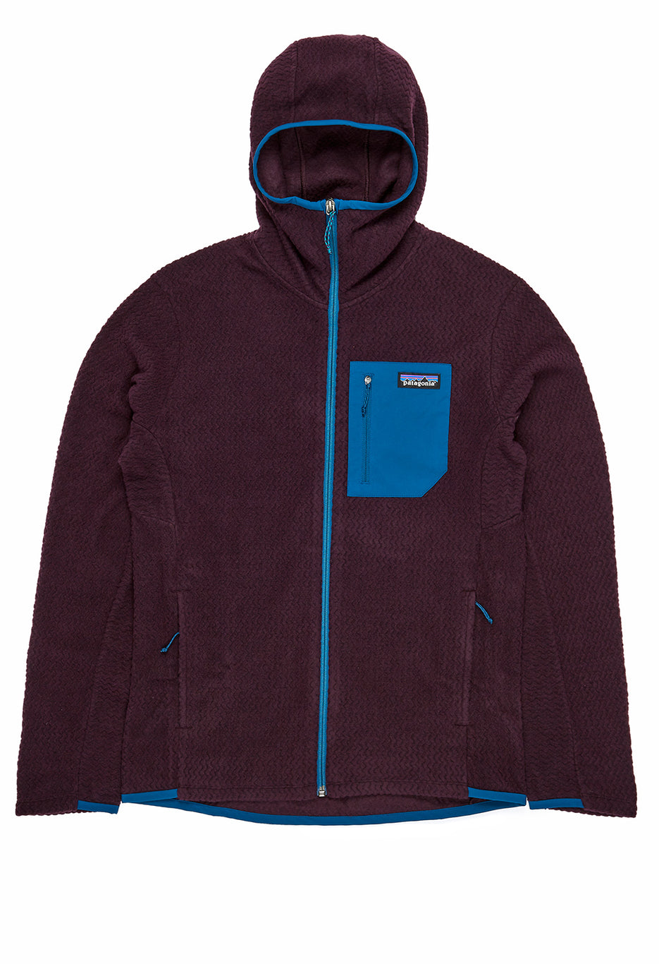 Patagonia Men's R1 Air Full-Zip Hoody - Obsidian Plum