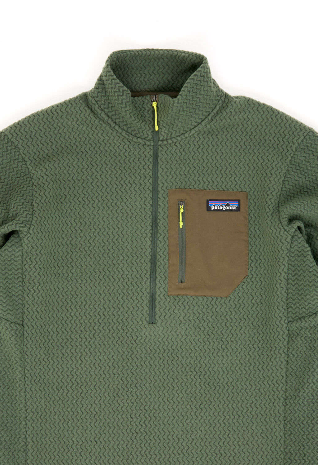 Patagonia Men's R1 Air Zip Neck - Torrey Pine Green
