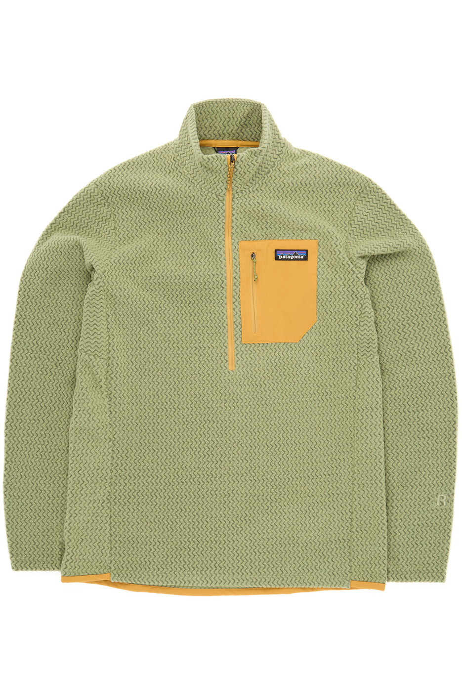 Patagonia Men's R1 Air Zip Neck - Buckhorn Green