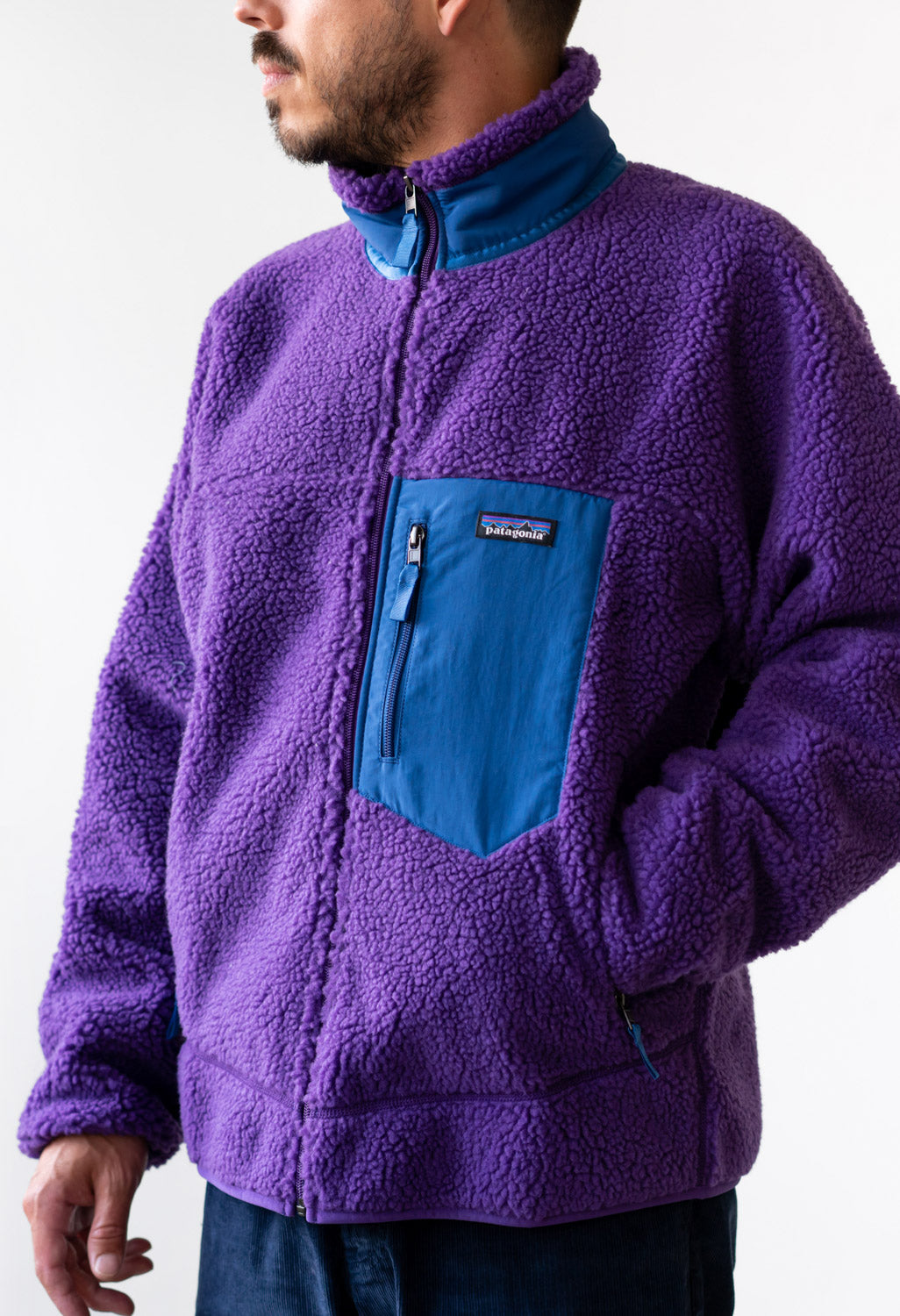 Patagonia Classic Retro-X Men's Jacket Purple