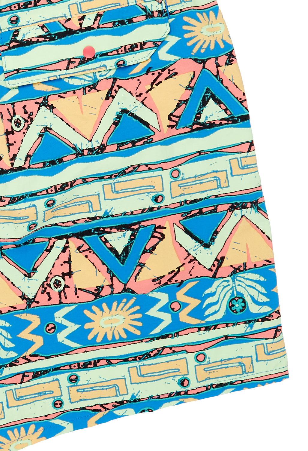 Patagonia Men's Baggies Shorts - 5 in. - High Hopes Geo: Salamander Green