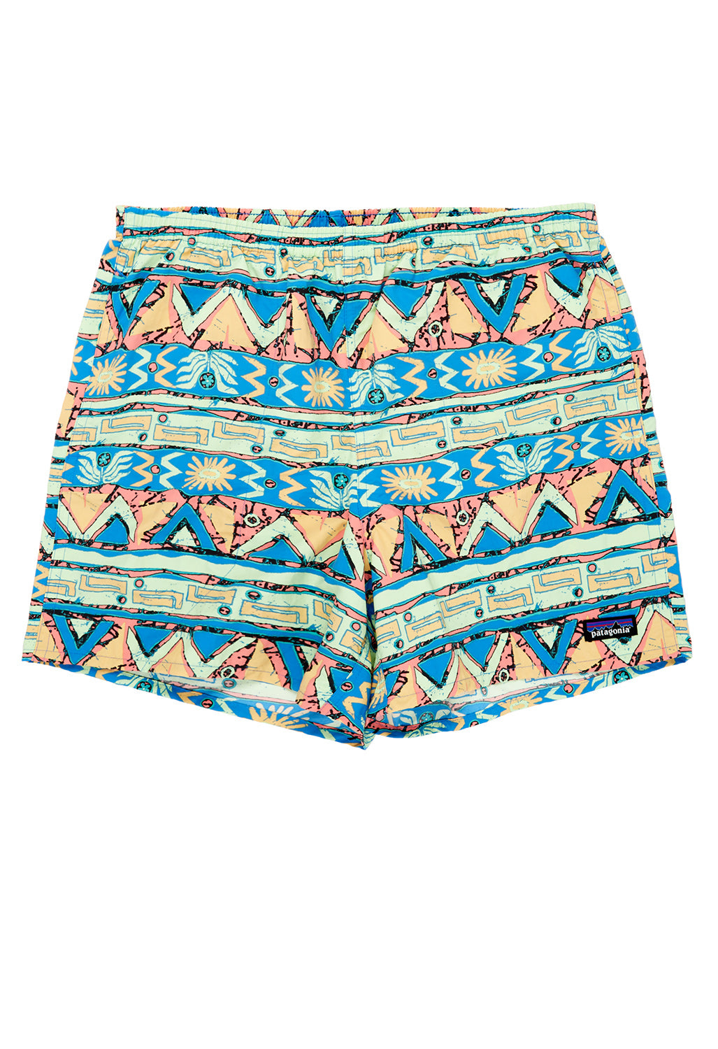 Patagonia Men's Baggies Shorts - 5 in. - High Hopes Geo: Salamander Green