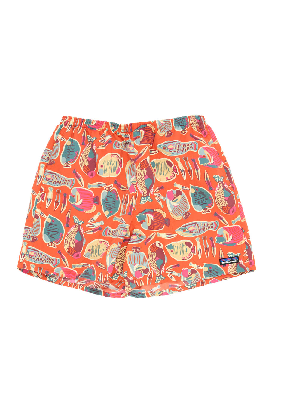 Patagonia Men's Baggies 5" Shorts - Wrasse: Pollinator Orange