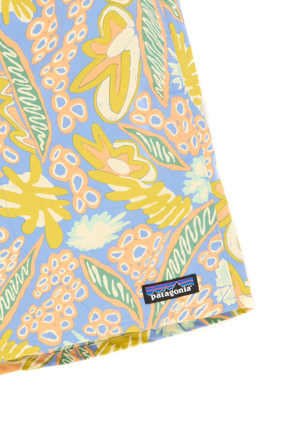 Patagonia Men's Baggies 5" Shorts - Flourish / Abundant Blue