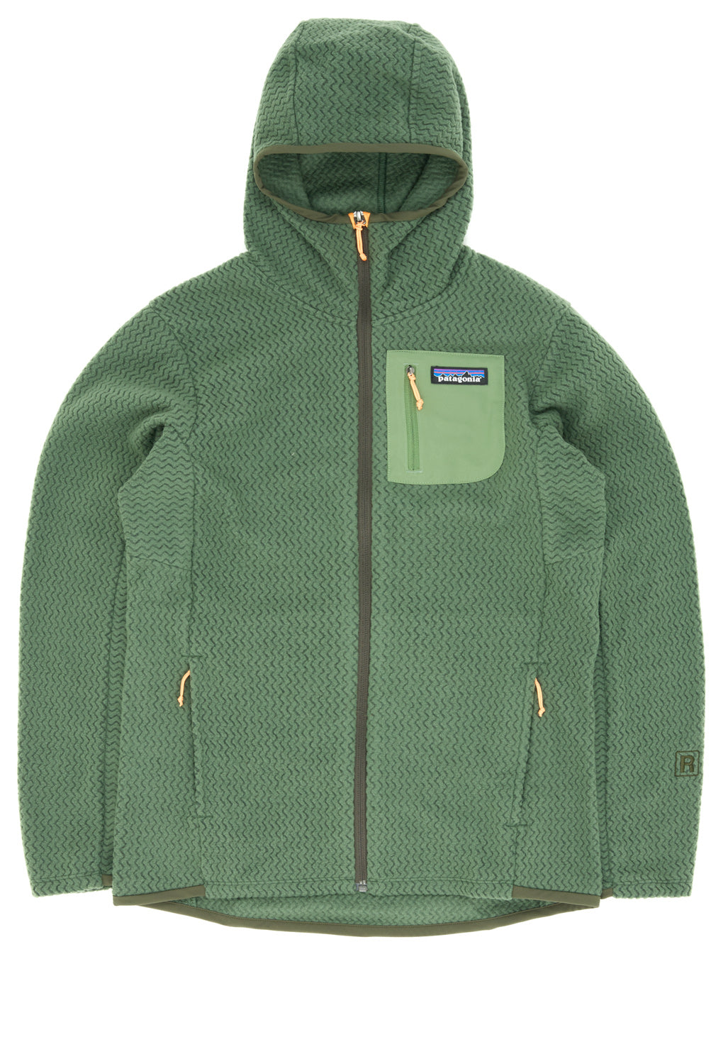 Patagonia Women's R1 Air Full-Zip Hoody Torrey Pine Green