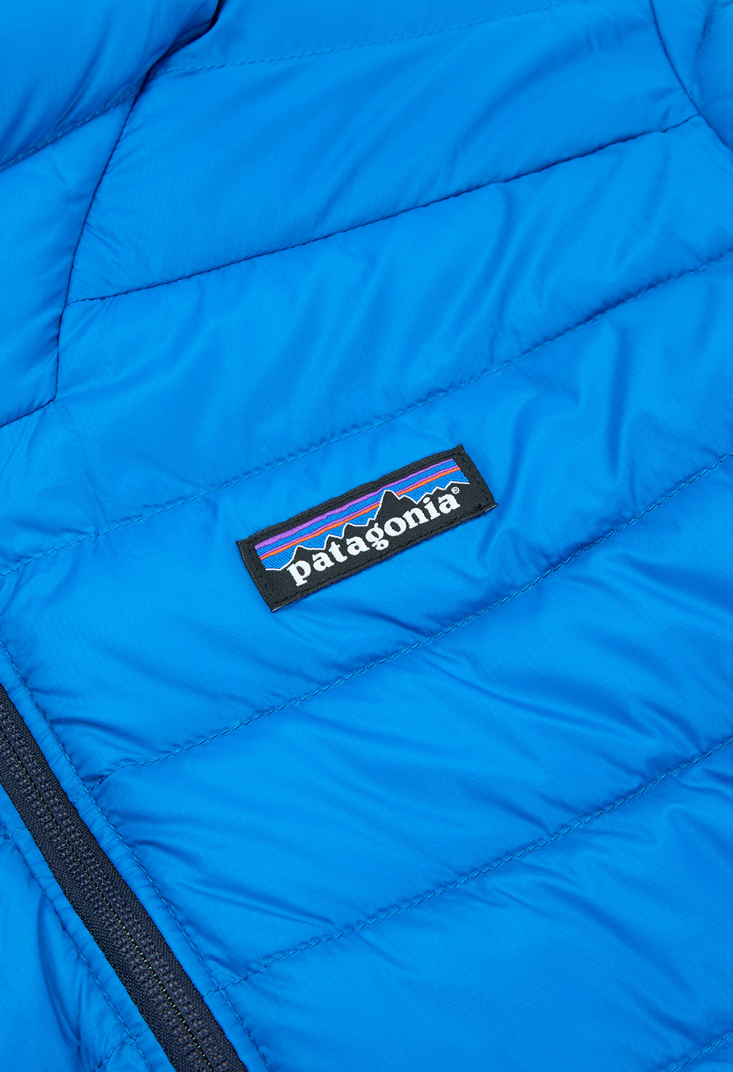 Patagonia Men's Down Sweater Hoodie - Endless Blue