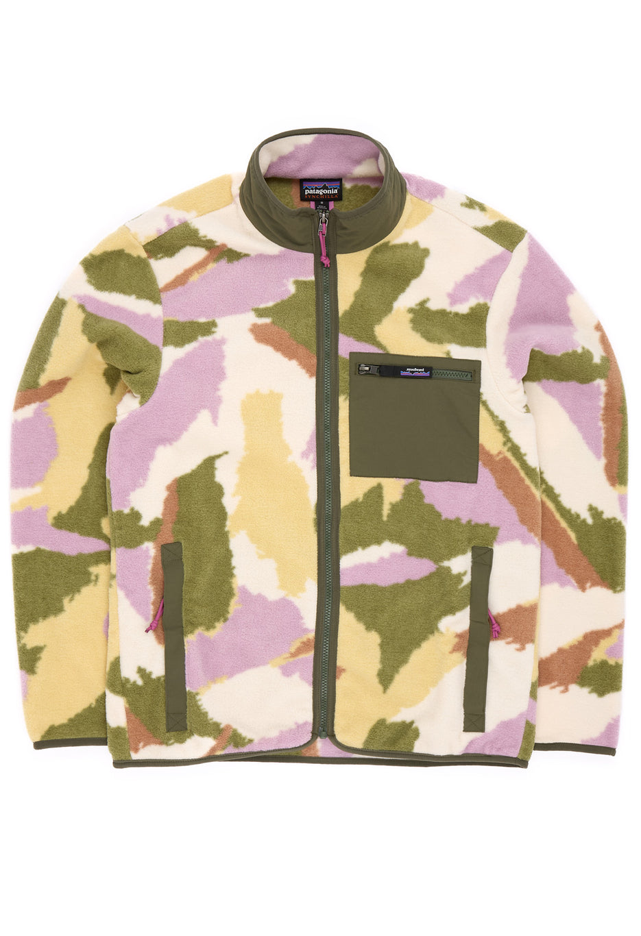 Patagonia Men's Synchilla Fleece Jacket - Sunshine / Natural