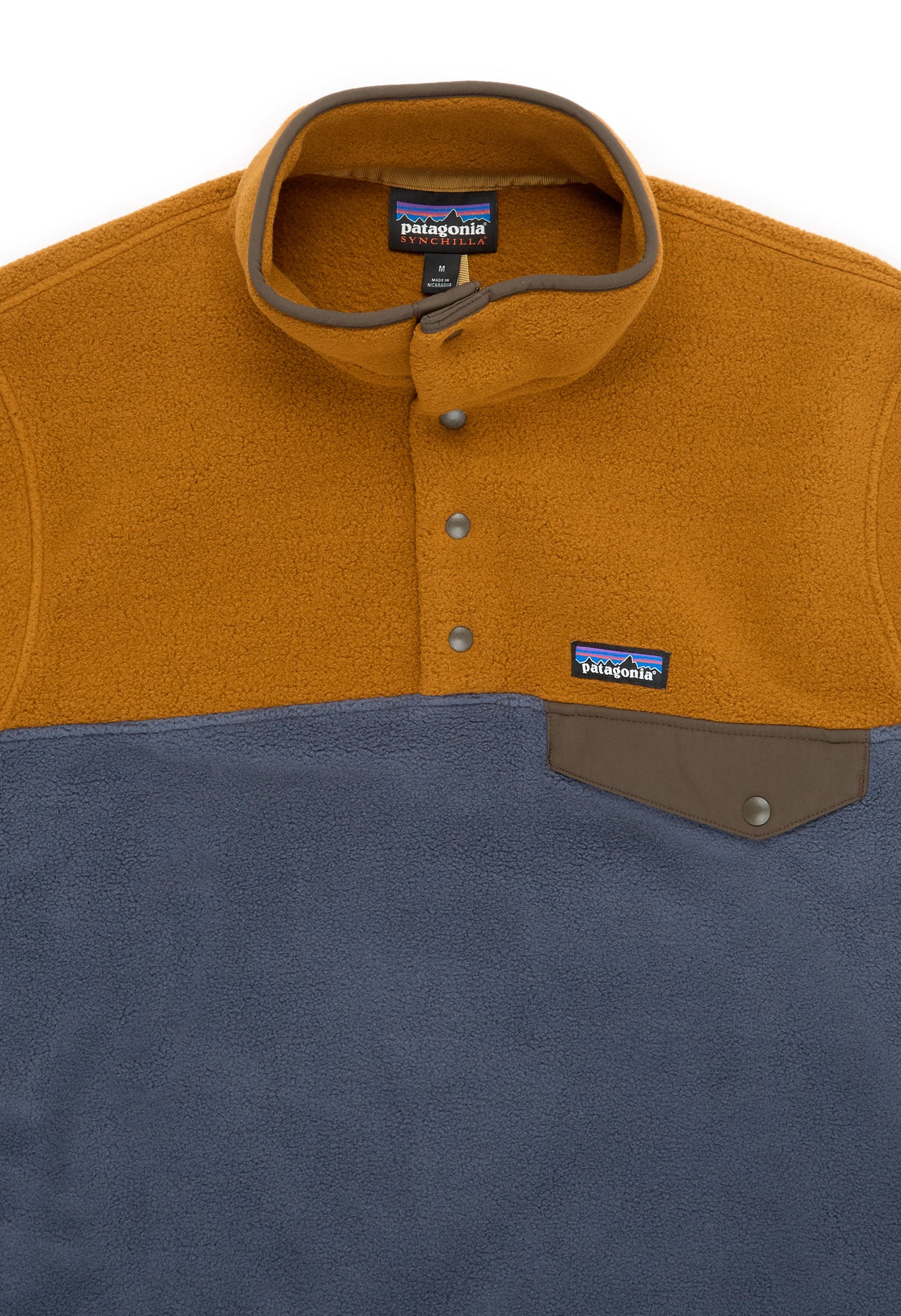 Patagonia Men's Lightweight Synchilla Snap-T Pullover - Shelter Brown