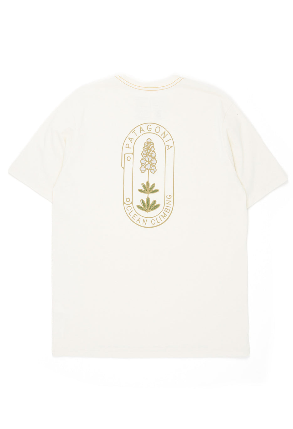 Patagonia Clean Climb Trade Men's Responsibiliti-Tee - Clean Climb Bloom: Birch White