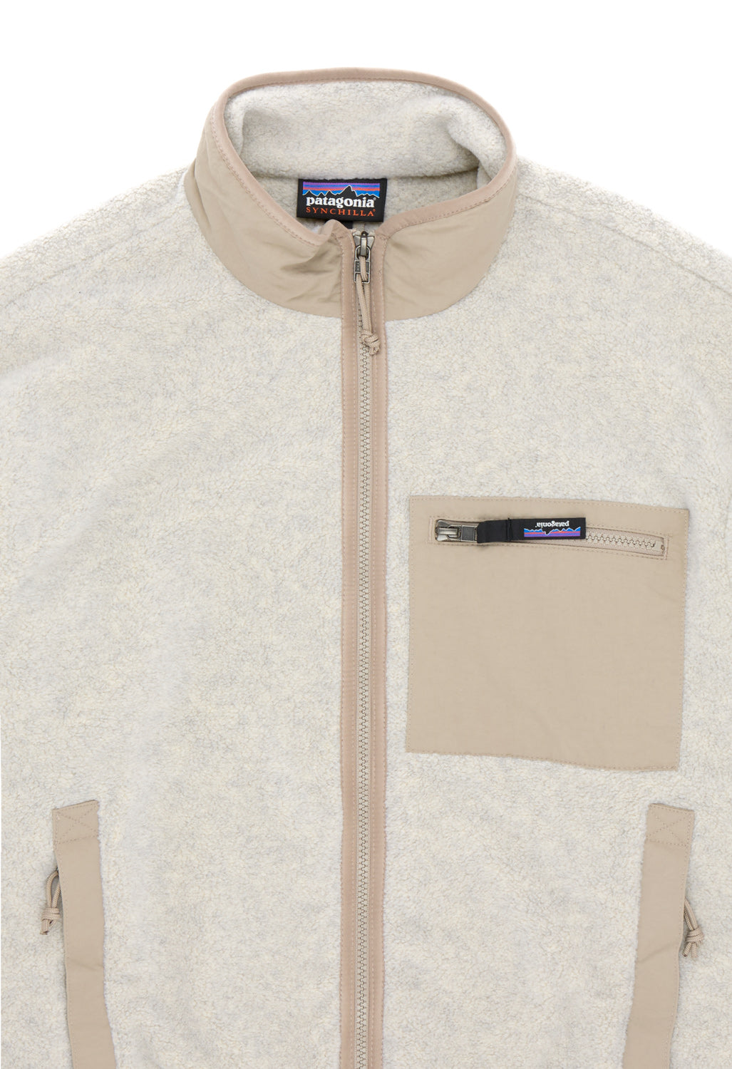 Patagonia Women's Synchilla Fleece Jacket - Oatmeal Heather / Seabird Grey