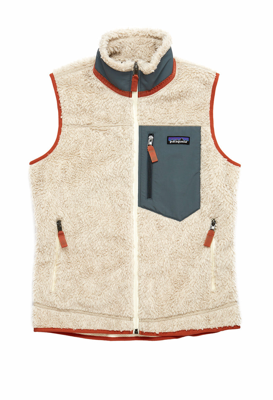 Patagonia Women's Classic Retro-X Vest Natural S/Nouveau Green