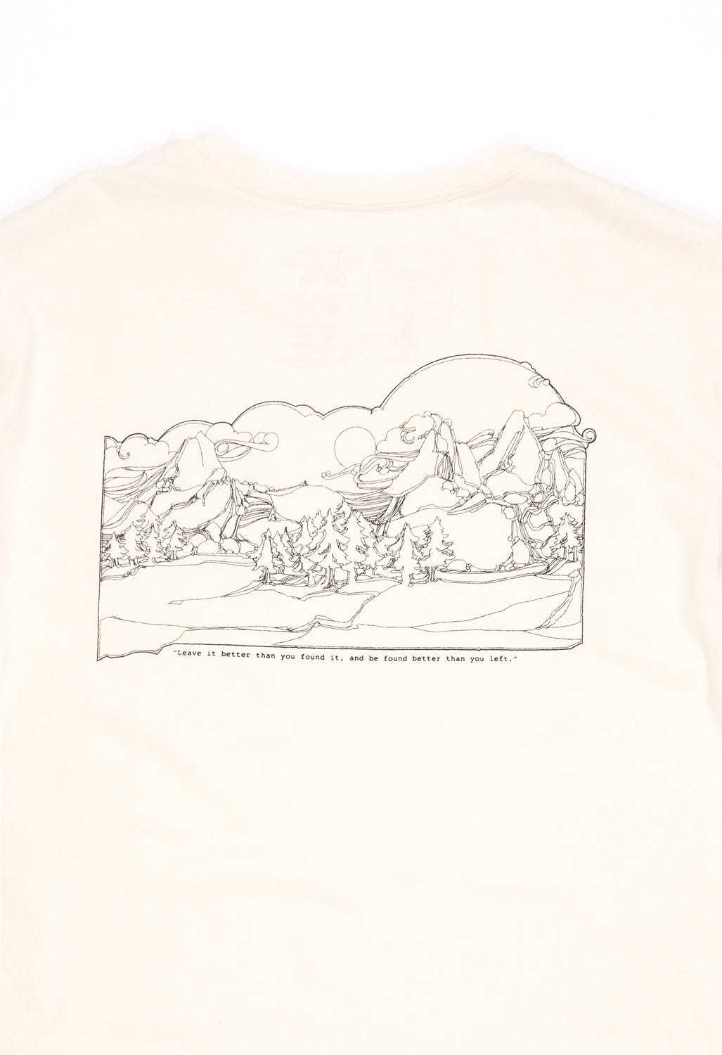 Patagonia Men's Lost & Found Organic Pocket T-Shirt - Undyed Natural