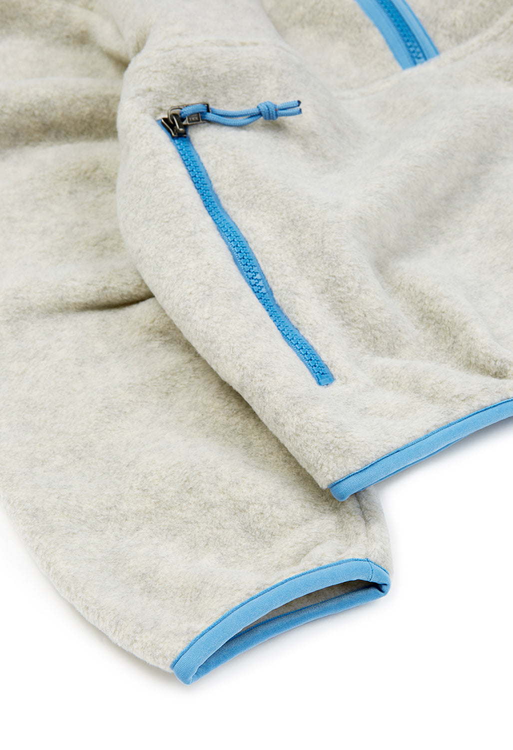 Patagonia Women's Synchilla Marsupial - Oatmeal Heather w/Blue Bird